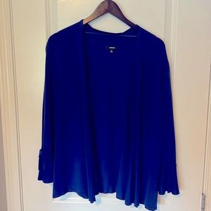 Alfani blue cardigan